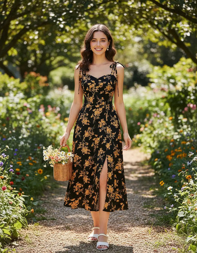 Vestidos Largos Casuales De Mujer Vestidos De Fiesta Elegant | MercadoLibre