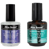 Mia Secret Kit Para Uñas Con Deshidratador Nail Prep Y Capa 