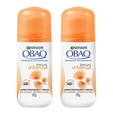 Obao Frescura Intensa Desodorante Para Mujer 65 Gr, 2 Pack