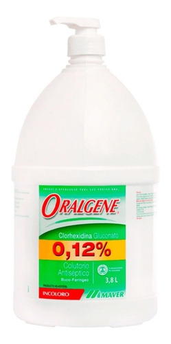 Enjuague Bucal Oralgene Chx 0,12% Galón 3,8l