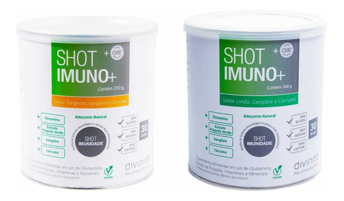 Combo  02 Latas Shot Imuno Divinite