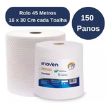 Pano Toalha Multiuso Rolo Limpeza Geral Reutilizável Wiper