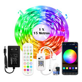 Luzes Decorativas Wifi Para Alexa Natal Decor Colorida 15m