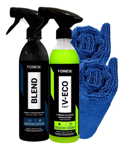 Shampoo Para Veículo  Vonixx Brilho Cristalização Vonixx Carnauba Protecao Vonixx A Seco Em Frasco De 500ml Com Aroma Baunilha
