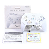 Control Pro Blanco En Caja Para Nintendo Wii