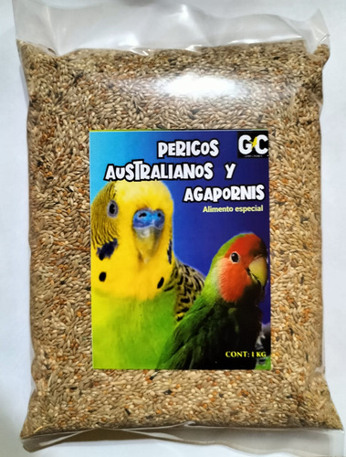 Alimento Para Pericos Australianos,  Agapornis 10 Kilos
