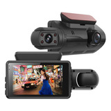 Camera Dash Cam Hd Automotive Front Video Dual Lens
