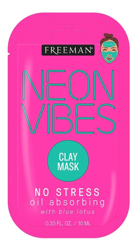 Mascarilla Facial Freeman Neon Vibes 10 Ml