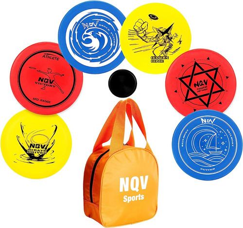 Disco Volador Deportivo Discraft Ultimate Con 6 Discos