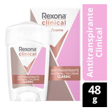 Rexona Desodorante En Barra Clinical Crema Classic 48 Gr