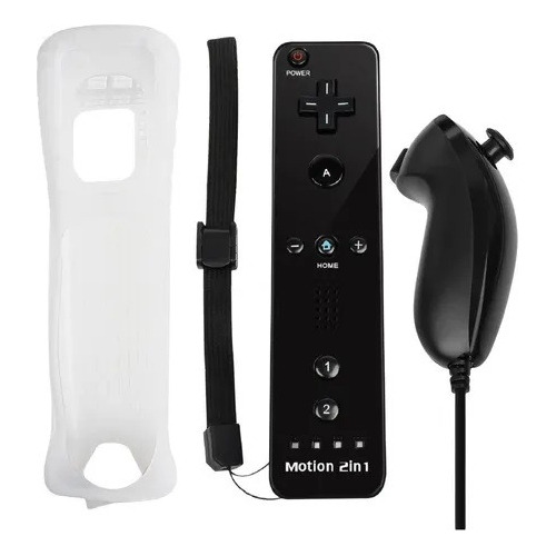 Joystick Wii Control Wii Wiimote Mando Wii + Nunchuk 