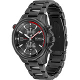 Reloj Hugo Boss Globetrotter 1513825 De Acero Inox. P/hombre