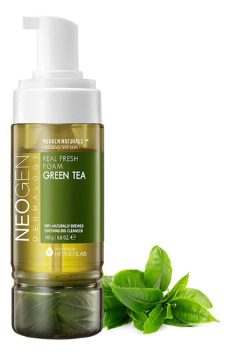 Neogen Green Tea Jabón Espumoso Facial- 160gr