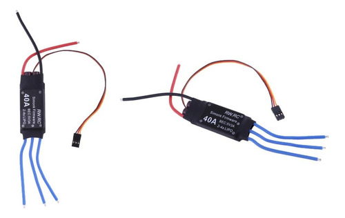 2x 30a / 40a 2 - Control Esc Sin Escobillas 4s Para Carreras