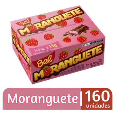 Bel chocolate Moranguete caixa 13gr com 160 unidades | MercadoLivre