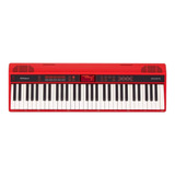 Teclado Organeta Roland Go:keys Go-61k 61 Teclas Rojo