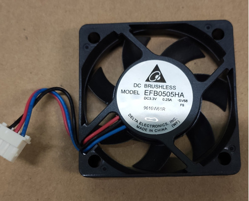 Fan Ventilador Culer 5v - Delta Efb0505ha-50x50x310mm-1w