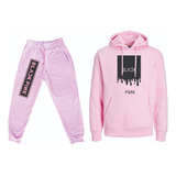 Conjuntos Sudadera Black Pink Niñas Adultos Sudadera+buzo