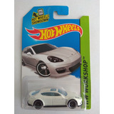 Hot Wheels Porsche Panamera Workshop Blanco Pr1