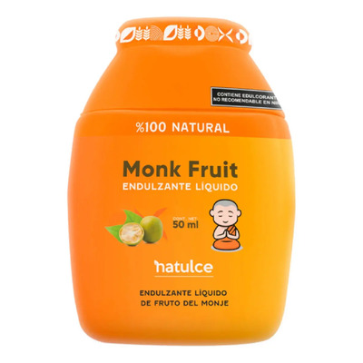 Endulzante Liquido De Monk Fruit 50 Ml Keto | MercadoLibre