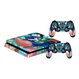 Skin Para Playstation 4 Slim Modelo (11978ps4s) Chun Li