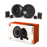 Set De Medios Jbl Stage3 607cf De 6.5 Pulgadas 50w Rms Color Negro