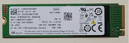 Ssd Skhynix M.2 4ta G, Pci Nvme Pci Express 256 Gb