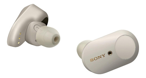 Fone De Ouvido In-ear Sem Fio Sony 1000x Series Wf-1000xm3 Silver