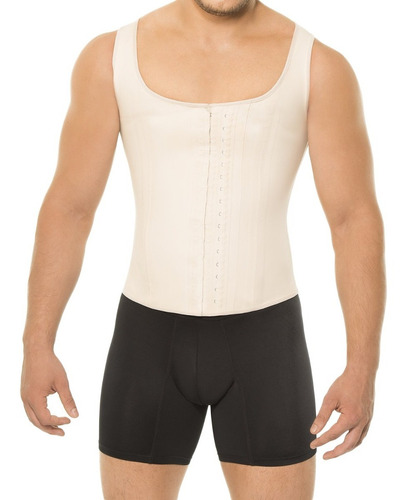 Chaleco Faja Látex Broches 2033 Ann Chery Hombre Gym Sport