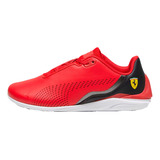 Puma Ferrari Drift Cat Decima Para Joven Color Rojo, Negro