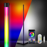 Lámpara De Piso Rgb De 1.6m Con Bluetooth