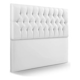 Cabecero De Piso 140 X 60  Metro Doble Blanco 