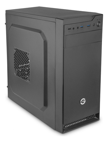 Getttech Gabinete Gamer Atx/m Atx/itx Panel Front Malla 550w Color Negro