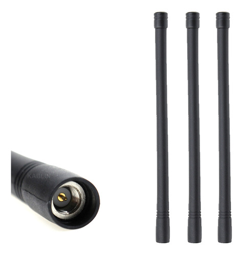 Kit 3 Antena Para Vertex Vx-130  Vx-131 Vx-160 Vx-231