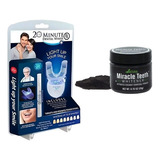 Pack Blanqueador De Dientes Miracle Natural + Whitelight 20m