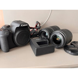 Câmera Canon T7 Kit Completo