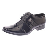 Zapato Formal Negro Casatia Art. 32312black