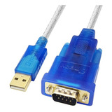 Cable Adaptador De Usb 2.0 A Rs232 Db9 Dtech  De 10 Pies