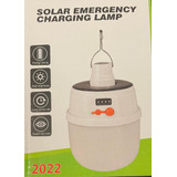 Lampara Led Solar De Emergencia Recargable 