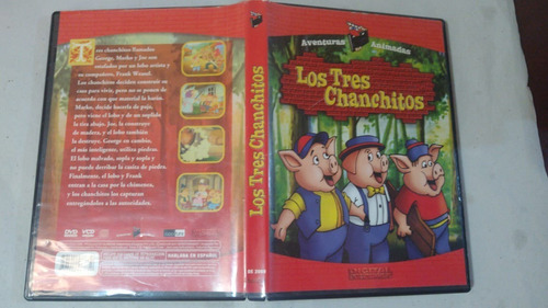 Dvd Los Tres Chanchitos