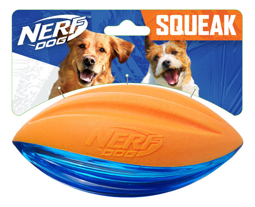 Nerf Dog Juguete De Futbol De Goma Para Perros Con Chirriado