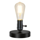 Lámpara De Mesa Diseño Vintage Industrial Decoración E Ilu