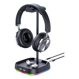 Cosdig Rgb Soporte Para Auriculares Para Juegos Para Escrito