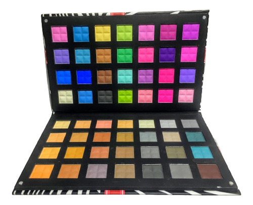 Set Maletin De Maquillaje Paleta Sombras Matte 56 Tonos