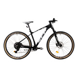 Mountain Bike Slp 400 Pro R29 S 9v Frenos De Disco Hidráulico Cambio Shimano Cues Color Negro Con Pie De Apoyo  