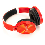 Headset Sem Fio Inova Fones De Ouvido Fon-950bt Fon-950bt Vermelho