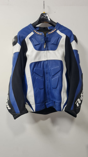 Campera Proskin De Cuero Pista Con Protecciones 