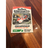 Programa Oficial Formula 1 1981 Silverstone Watson Reutemann