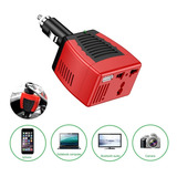 Inversor Corriente Univers Auto Convertidor 12v 110v 75w Usb