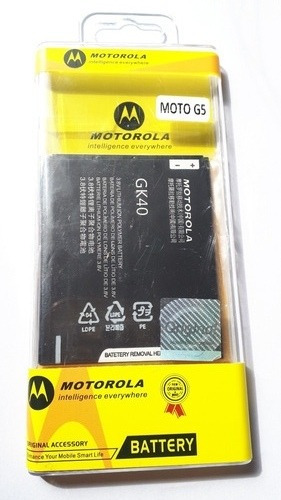 Bateria Pila Motorola Moto C G4 Play Gk40 G5 E4 Caja Origina